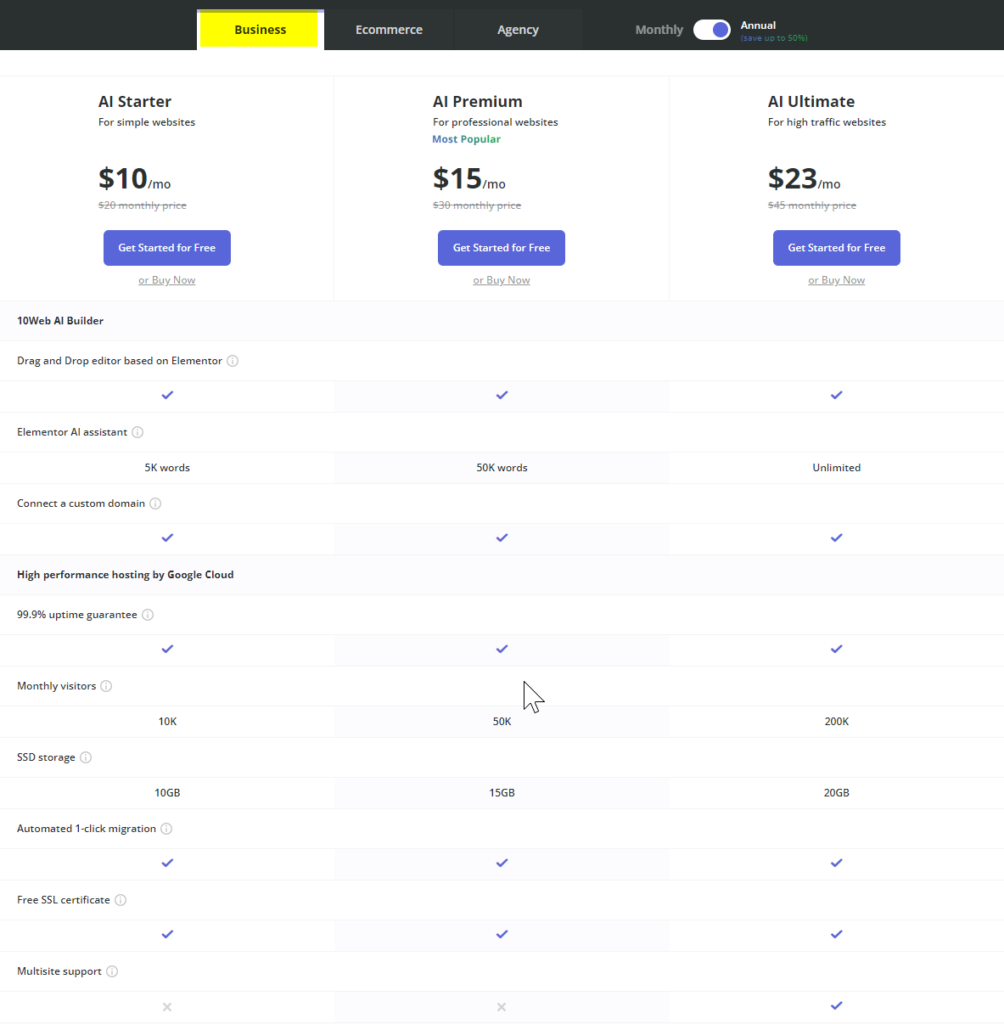 10web_business_pricing