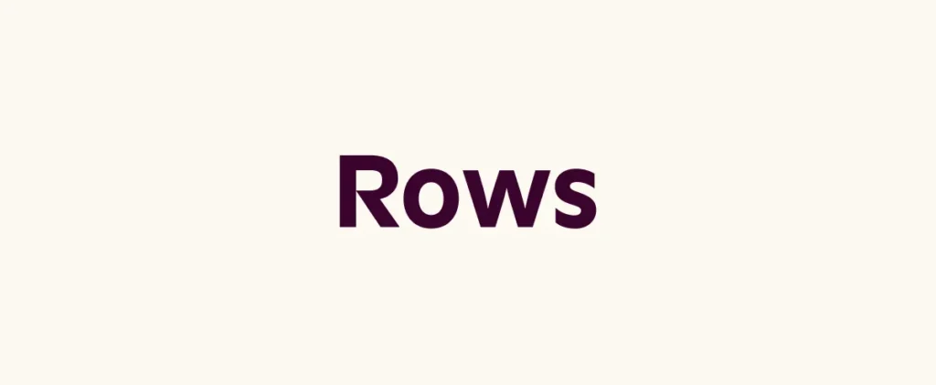Rows_logo_text
