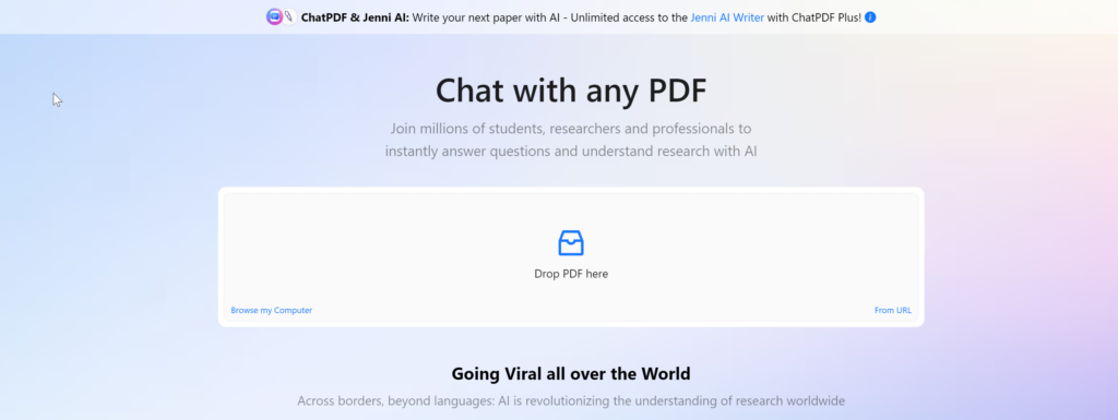 chatpdf_homscreen